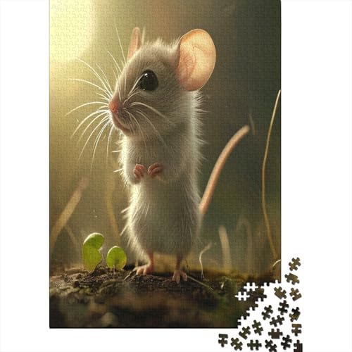 Maus Puzzle 1000 Teile Erwachsene Puzzles Für Erwachsene Klassische Puzzles 1000 Teile Erwachsene Puzzlespiel Schwer Pädagogisches Spielzeug Erwachsene Kinder Puzzel 1000pcs (75x50cm) von LeHuaiMa