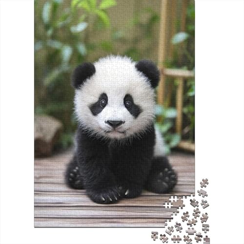 Panda Puzzlespiel 1000 Teile Erwachsene -Puzzle 1000 Stück Spiel Puzzles Für Erwachsene Kinder Puzzle Erwachsenen Puzzlespiel Puzzel 1000pcs (75x50cm) von LeHuaiMa
