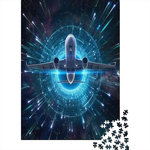 Passenger Luftfahrzeuge Puzzlespiel 1000 Teile Erwachsene -Puzzle 1000 Stück Spiel Puzzles Für Erwachsene Kinder Puzzle Erwachsenen Puzzlespiel Puzzel 1000pcs (75x50cm) von LeHuaiMa