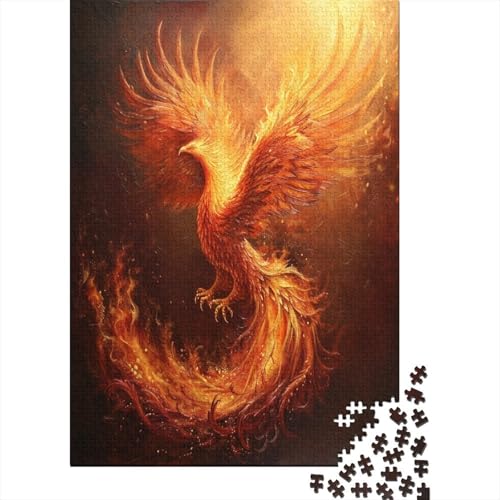 Phoenix Puzzle 1000 Teile Puzzle Für Erwachsene Und Kinder Ab 14 Jahren Puzzel 1000pcs (75x50cm) von LeHuaiMa