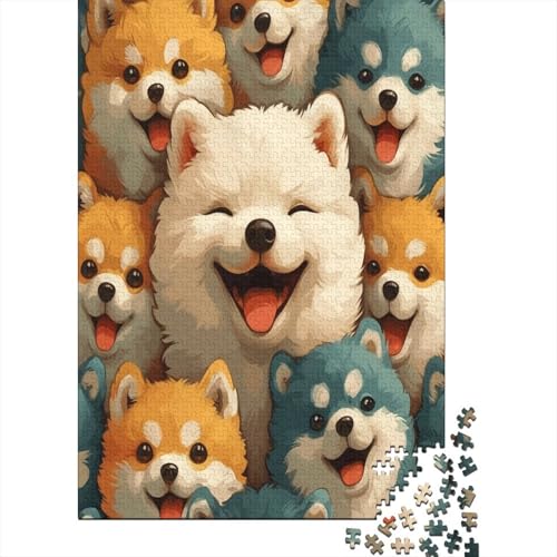 Pommersch Puzzle 1000 Teile Puzzles Für Erwachsene Lernspiel Herausforderungsspielzeug 1000-teilige Puzzlespiel Für Erwachsene Kinder Puzzel 1000pcs (75x50cm) von LeHuaiMa