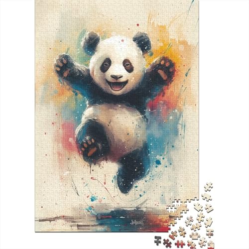 Riesenpanda Puzzle 1000 Teile Erwachsene, Puzzlespiel Jigsaw Puzzles Erwachsenen Puzzlespiel Puzzel 1000pcs (75x50cm) von LeHuaiMa
