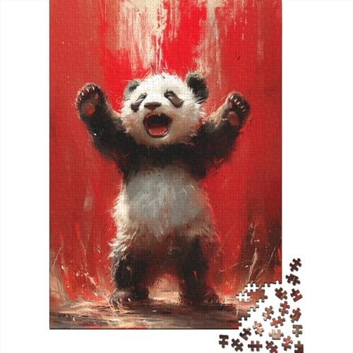 Riesenpanda Puzzle 1000 Teile Puzzle Für Erwachsene Und Kinder Ab 14 Jahren Puzzel 1000pcs (75x50cm) von LeHuaiMa