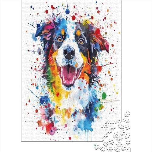 SchafeHUND Puzzle 1000 Teile Puzzle Für Erwachsene Und Kinder Ab 14 Jahren,Puzzlespiel Erwachsenen Puzzlespiel Puzzel 1000pcs (75x50cm) von LeHuaiMa