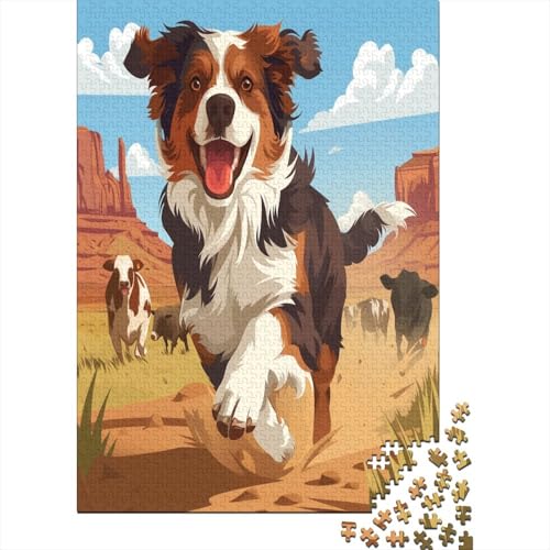 SchafeHUND Puzzlespiel 1000 Teile Für Erwachsene, Einzigartige Kunstwerke Und Vorlage - Geburtstagsgeschenk - Spaßige Puzzles Mit Überraschung Von Puzzle in A Bag Puzzel 1000pcs (75x50cm) von LeHuaiMa