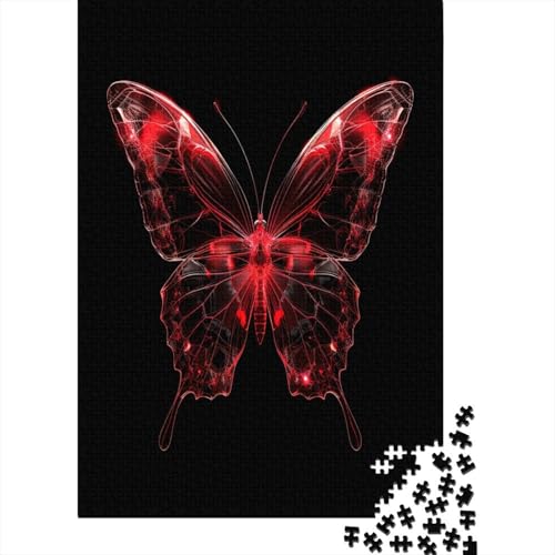 Schmetterling Puzzlespiel 1000 Teile Puzzles Für Erwachsene Lernspiel Herausforderung Spielzeug 1000 Teile Puzzles Für Erwachsene Kinder Erwachsenen Puzzlespiel Puzzel 1000pcs (75x50cm) von LeHuaiMa