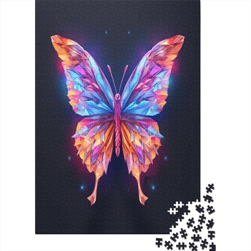 Schmetterling Puzzlespiel 1000 Teile Puzzles Für Erwachsene Lernspiel Herausforderung Spielzeug 1000 Teile Puzzles Für Erwachsene Kinder Erwachsenen Puzzlespiel Puzzel 1000pcs (75x50cm) von LeHuaiMa