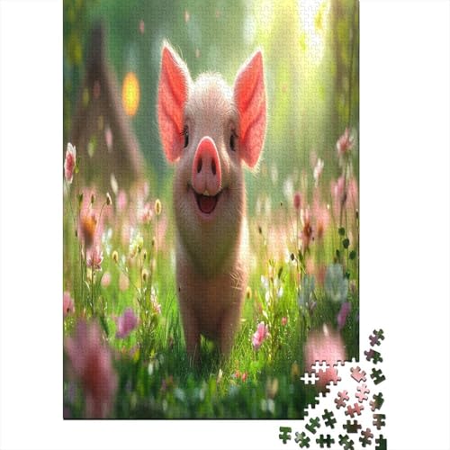 Schweinlet Puzzle 1000 Teile Erwachsener Kniffel Spaß Für Die Ganze Familie - Abwechslungsreiche 1000 Puzzleteilige Motive Puzzlespiel Erwachsene, Puzzel 1000pcs (75x50cm) von LeHuaiMa