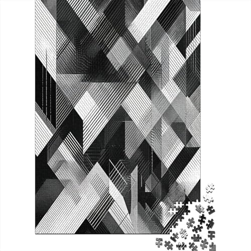 Streifen Puzzle 1000 Teile Erwachsene Puzzles Für Erwachsene Klassische Puzzles 1000 Teile Erwachsene Puzzlespiel Schwer Pädagogisches Spielzeug Erwachsene Kinder Puzzel 1000pcs (75x50cm) von LeHuaiMa