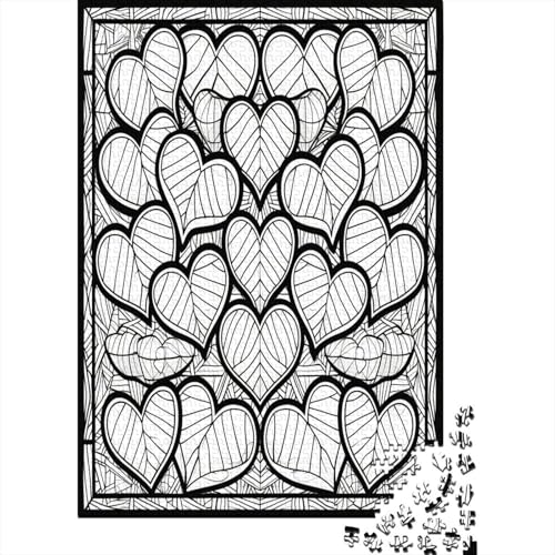 Streifen Puzzle 1000 Teile Erwachsener Kniffel Spaß Für Die Ganze Familie - Abwechslungsreiche 1000 Puzzleteilige Motive Puzzle Erwachsene, Puzzel 1000pcs (75x50cm) von LeHuaiMa