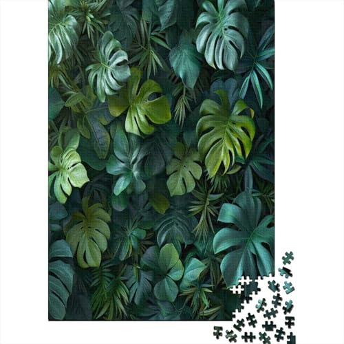 Tropical Blatt Puzzle 1000 Teile Erwachsener Kniffel Spaß Für Die Ganze Familie - Abwechslungsreiche 1000 Puzzleteilige Motive Puzzlespiel Erwachsene, Puzzel 1000pcs (75x50cm) von LeHuaiMa
