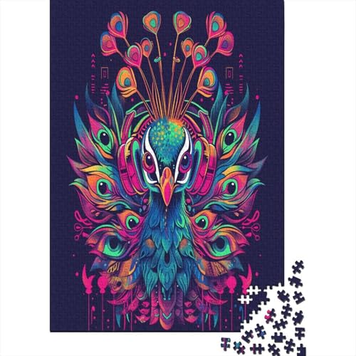 Vogel Puzzle 1000 Teile Für Erwachsene Und Kinder Ab 14 Jahren Für Stressabbauer Puzzel 1000pcs (75x50cm) von LeHuaiMa