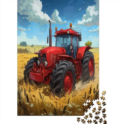 Zugmaschine 1000 Stück Puzzles Für Erwachsene Teenager Stress Abbauen Familien-Puzzlespiel Mit Poster in 1000-teiliges Puzzle Kinder Lernspiel Spielzeug Geschenk Puzzel 1000pcs (75x50cm) von LeHuaiMa
