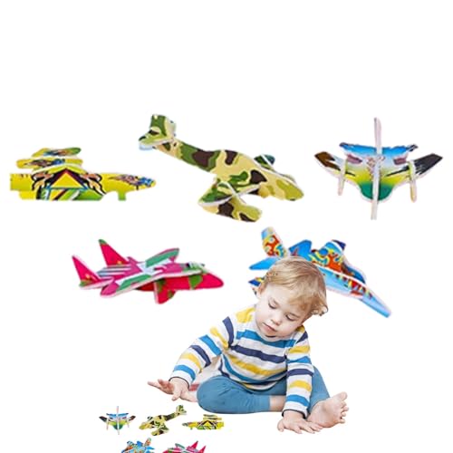 LeKing 3D-Puzzles für Erwachsene, 3D-Puzzle für Kinder | Pädagogische Dinosaurier-Puzzles 10 Stück,DIY 3D-Puzzle-Set, Denksportaufgaben, pädagogisches -Spielzeug für Erwachsene und Kinder von LeKing