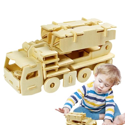 LeKing Automodell-Puzzles-Set, Automodell-Puzzles für Kinder - 3D-Auto-Modellbau-Puzzle-Set - Bausätze zum Bauen von Vintage-Puzzles, Modellbausätze für Erwachsene, Modellauto-Bausätze zum Bauen von LeKing
