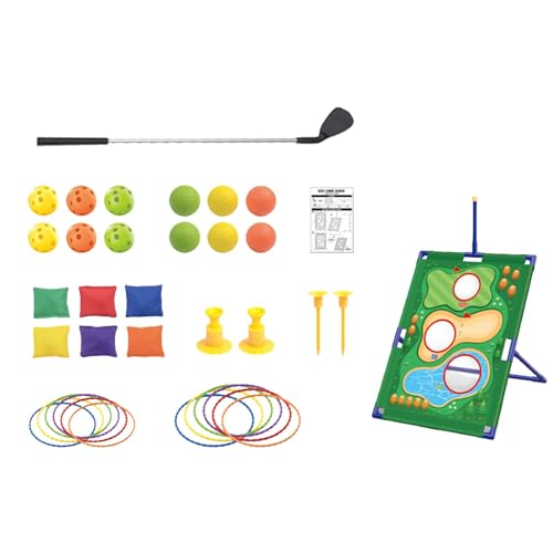 LeKing Golfspielzeug-Set, Kinder-Golfschläger-Set,Golf-Übungsset - Golfball-Spielset, Golf-Putting-Spiel, Sport-Golfspielzeug, fördert die körperliche und geistige Entwicklung von LeKing