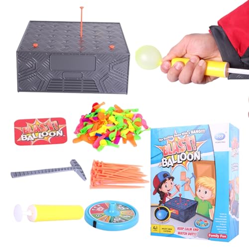 LeKing Whack A Balloon Game | Board Games Desktop Tricky Balloon Box Party Favors | Educational and Fun Interactive Whack Balloon Games for Family Gatherings Birthday Party von LeKing