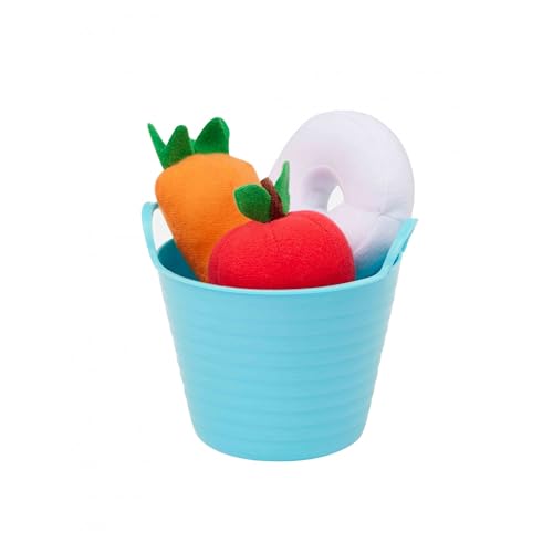 LeMieux Spielzeug-Pony-Leckerli-Eimer, weicher Stoff, Apfel, Karotte und Minze, Klettverschlüsse an der Innenseite des Spielzeug-Pony-Munds, geeignet für Kinder ab 3 Jahren LeMieux Spielzeug-Pony-Leckerli-Eimer, weicher Stoff, Apfel, Karotte und Minze, Klettverschlüsse an der Innenseite des Spielzeug-Pony-Munds, geeignet für Kinder ab 3 Jahren von LeMieux