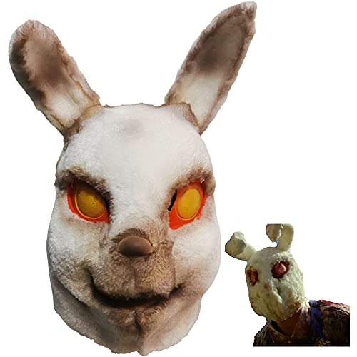 The Forever Purge Bunny Maske Latex Killer Plüsch Kaninchen Vollkopf Cosplay Halloween Kostüm Maskerade Requisiten von LePyCos
