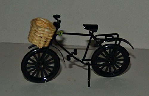 Lea Pet Puppen Fahrrad mit Korb, 1:12 - Puppenmöbel, Puppenstuben von Lea Pet Puppen