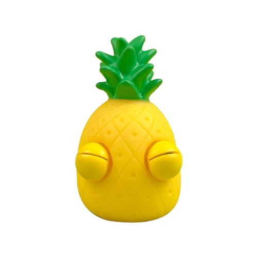 Fruit Srop Toy Soft TPR Eyeball Simulation Carrot / Pineapple Pinch Toy Soulagement Boredom Squeeze Fidget Cartoon Creative Creative von Leadthin