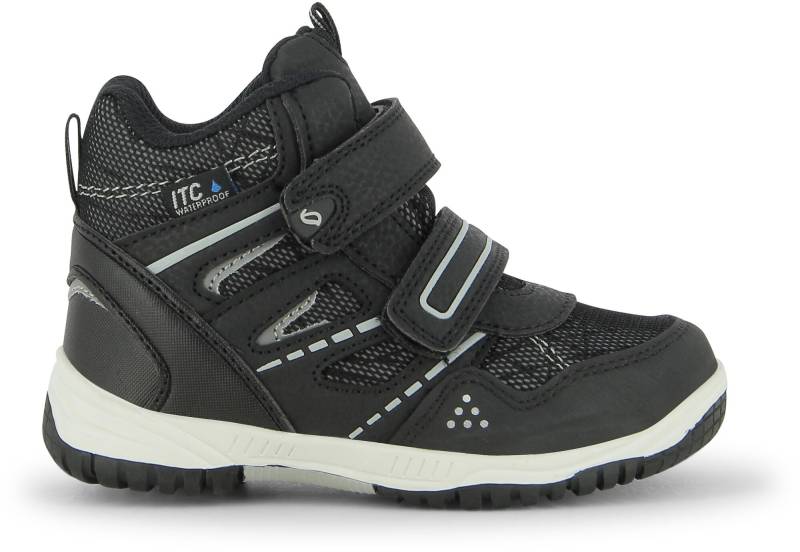 Leaf Kasuri WP Mid Kinder Sneaker, Schwarz, 23, Kinderschuhe von Leaf