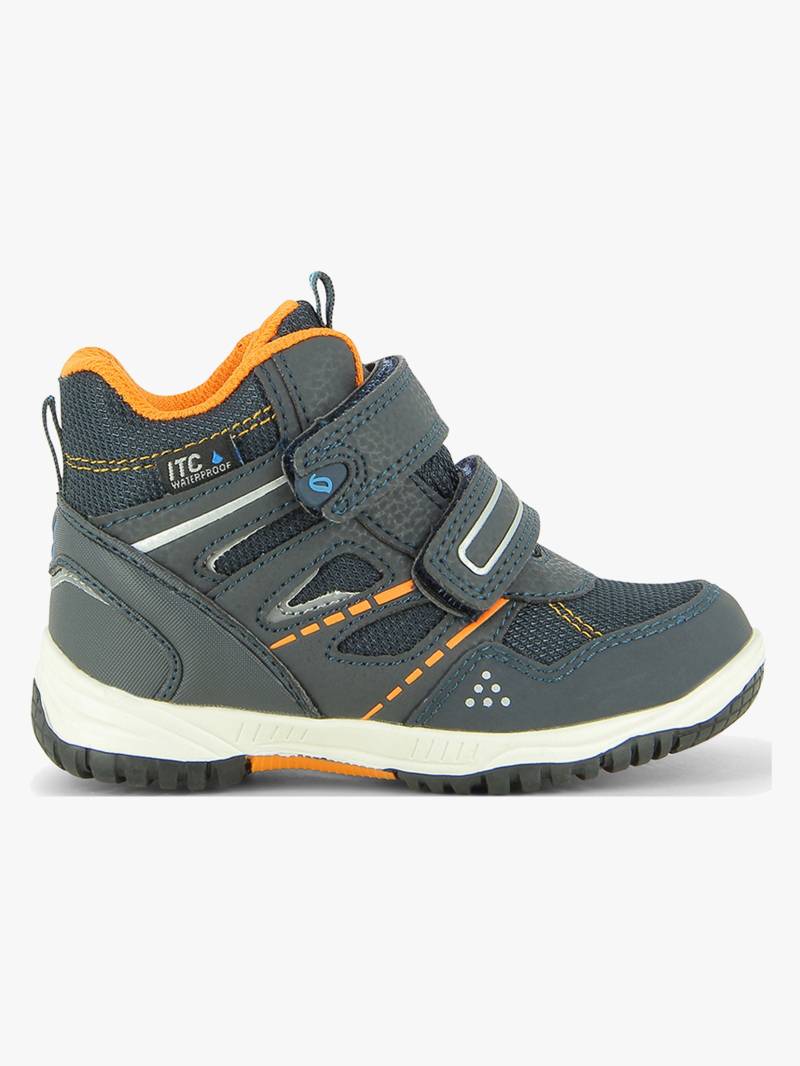Leaf Kasuri WP Mid Winterstiefel, Navy/Orange, Größe 27 von Leaf