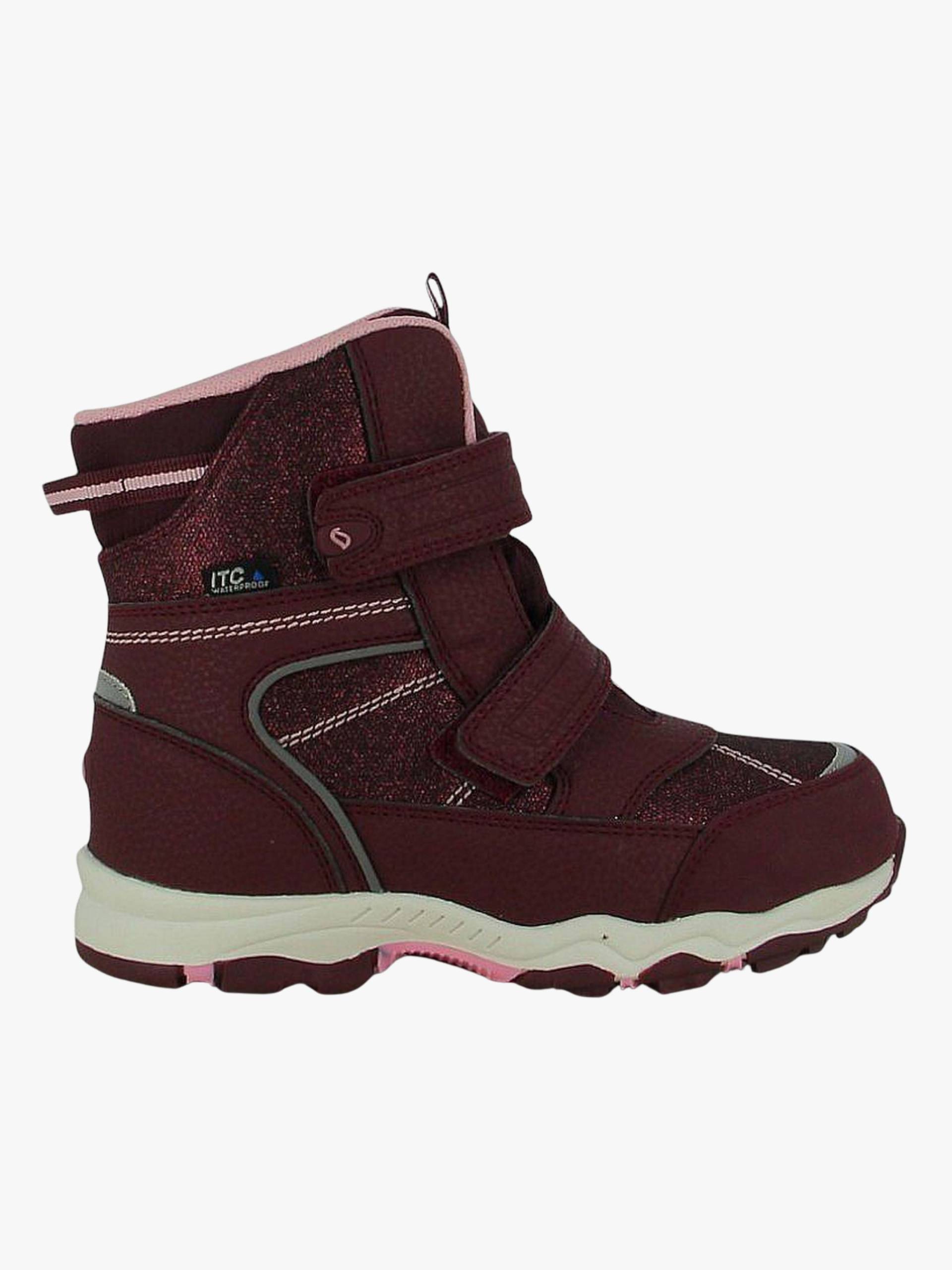 Leaf Siljan Winterstiefel, Burgundy/Pink, 38 von Leaf