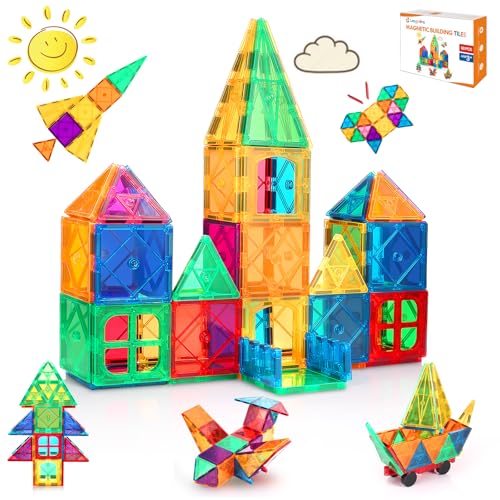LeagoEra Magnetische Bausteine 50 Teile, Magnetspielzeug Magneten Kinder Magnetbausteine Magnet Spielzeug Magnetspiele für 3+ Jahre alte Jungen und Mädchen Geschenk LeagoEra Magnetische Bausteine 50 Teile, Magnetspielzeug Magneten Kinder Magnetbausteine Magnet Spielzeug Magnetspiele für 3+ Jahre alte Jungen und Mädchen Geschenk von LeagoEra