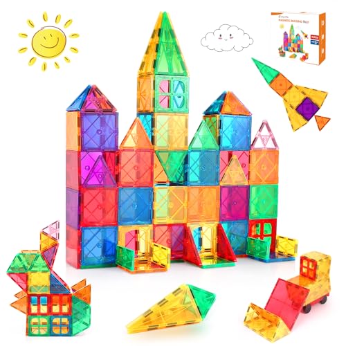 LeagoEra Magnetische Bausteine 70 Teile, Magnetspielzeug Magneten Kinder Magnetbausteine Magnet Spielzeug Magnetspiele für 3+ Jahre alte Jungen und Mädchen Geschenk LeagoEra Magnetische Bausteine 70 Teile, Magnetspielzeug Magneten Kinder Magnetbausteine Magnet Spielzeug Magnetspiele für 3+ Jahre alte Jungen und Mädchen Geschenk von LeagoEra