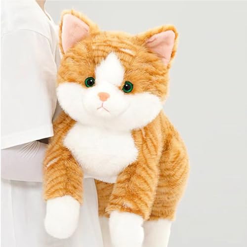 Leahaoe Weighted Cat Stuffed Animals Orange Plushies 60CM 2.1KG Leahaoe Weighted Cat Stuffed Animals Orange Plushies 60CM 2.1KG von Leahaoe