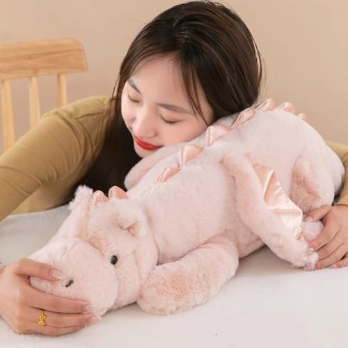 Leahaoe Weighted Stuffed Animal, 70CM Weicher Drachen Spielzeug, 0.9KG Therapeutisches Sensory Toy für Kinder & Erwachsene – Blau/Grün/Rosa/Weiß Leahaoe Weighted Stuffed Animal, 70CM Weicher Drachen Spielzeug, 0.9KG Therapeutisches Sensory Toy für Kinder & Erwachsene – Blau/Grün/Rosa/Weiß von Leahaoe