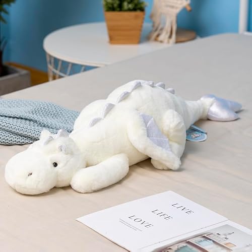 Leahaoe Weighted Stuffed Animal, 70CM Weicher Drachen Spielzeug, 0.9KG Therapeutisches Sensory Toy für Kinder & Erwachsene – Blau/Grün/Rosa/Weiß Leahaoe Weighted Stuffed Animal, 70CM Weicher Drachen Spielzeug, 0.9KG Therapeutisches Sensory Toy für Kinder & Erwachsene – Blau/Grün/Rosa/Weiß von Leahaoe
