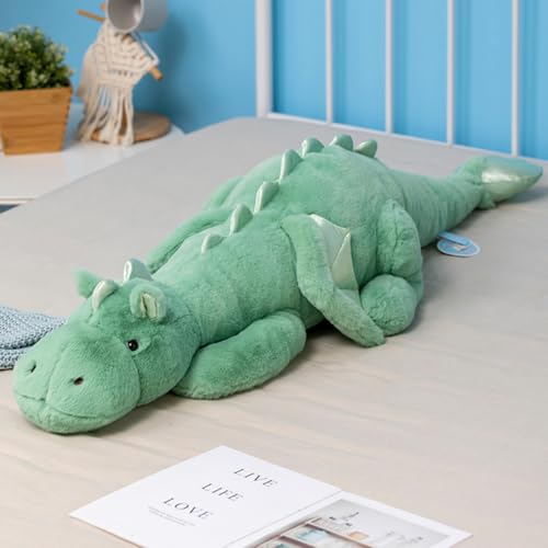 Weighted Stuffed Animals for Kids 27.5" 2Lbs, Soft and Sturdy Weighted Dragon Plush, Small and Green Dragon Stuffed Animal Weighted Stuffed Animals for Kids 27.5" 2Lbs, Soft and Sturdy Weighted Dragon Plush, Small and Green Dragon Stuffed Animal von Leahaoe