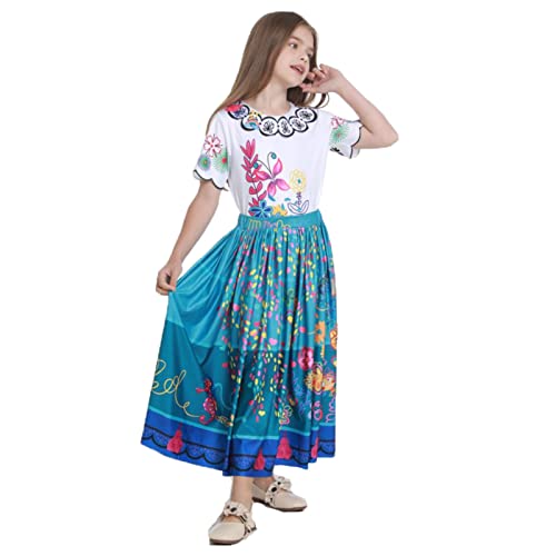 Leajap Mirabel Kostüm, Karneval Cosplay Affe, Ideale Maskerade Geschenke (130) von Leajap