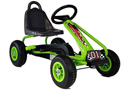 G201 Pedal Gokart Grün von Lean Toys