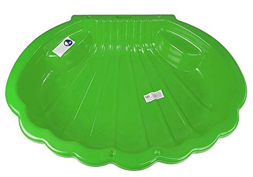 Lean Toys Sandbox Muschel Grün 2075 von Lean Toys