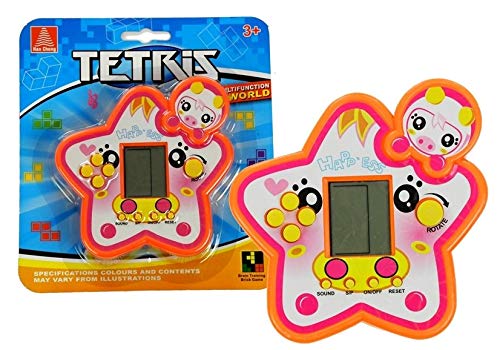 Tetris-Spiel Spielkonsole Tetris Spiel Rot von Lean Toys