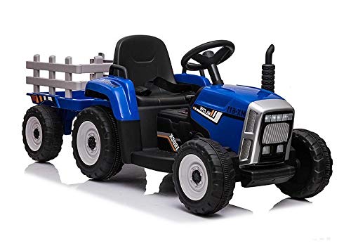 Traktor mit Anhänger XMX611 Blau Traktor mit Anhänger XMX611 Blau von Lean Toys