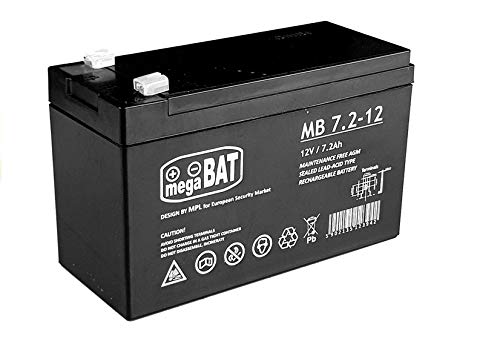 Wiederaufladbare Batterie für elektrisches Aufsitzauto 12V 7,2 AH von Lean Toys