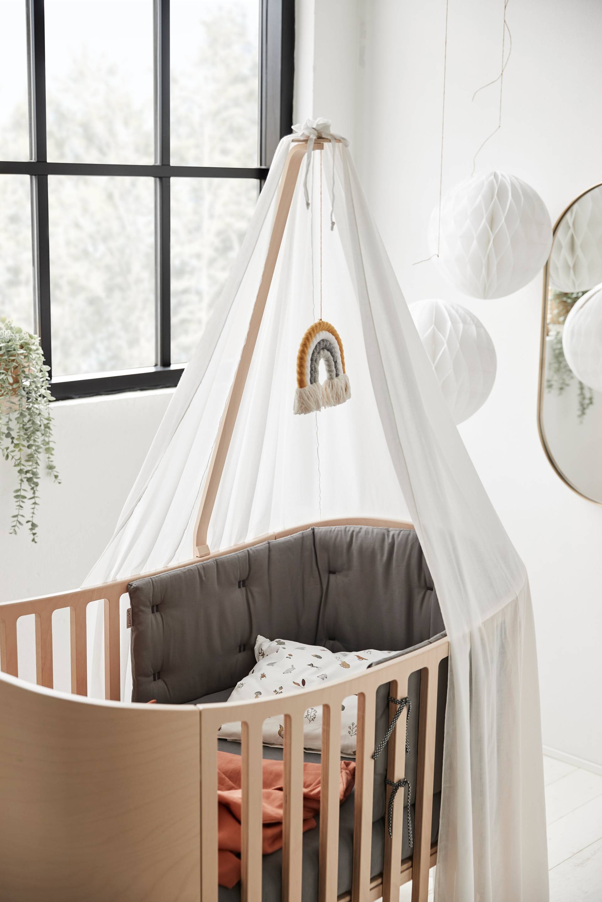 Leander Betthimmel für Leander Classic Babybett, Weiß von Leander