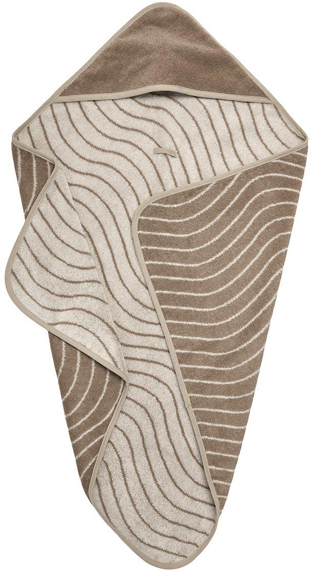 Leander Handtuch mit Kapuze, Woodland Cappuccino Leander Handtuch mit Kapuze, Woodland Cappuccino von Leander