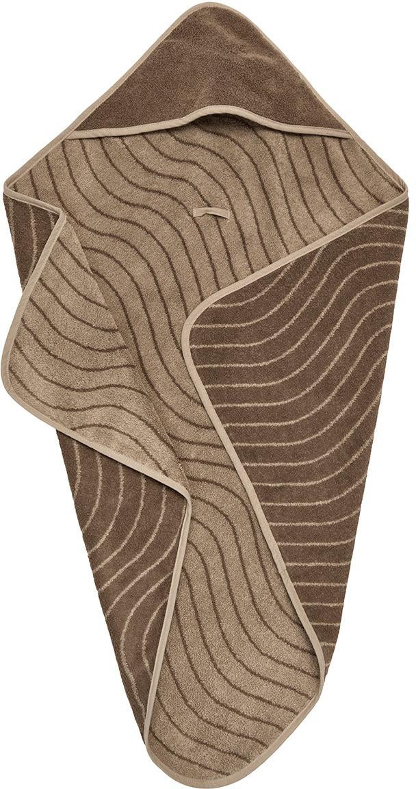 Leander Handtuch mit Kapuze, Woodland Mocca Leander Handtuch mit Kapuze, Woodland Mocca von Leander