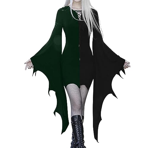 Gothic Kleid Damen Halloween Tile Steampunk Elegantes Gothic Kleid Damen Vampirkostüm Cocktailkleid Vintage Abendkleid aus Spitze Kostüm für Halloween und Karneval Gothic Kleid Damen Halloween Tile Steampunk Elegantes Gothic Kleid Damen Vampirkostüm Cocktailkleid Vintage Abendkleid aus Spitze Kostüm für Halloween und Karneval von Leaomuny