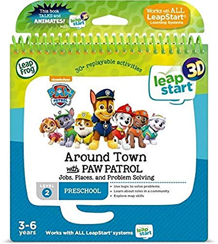 LeapFrog 460203 3D Activity Book Paw Patrol Lernspielzeug, Mehrfarbig, Einheitsgröße von LeapFrog