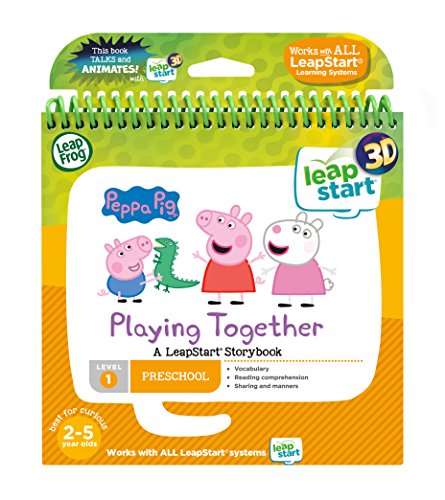 LeapFrog 460403 Peppa Pig 3D Story Book Lernspielzeug, Mehrfarbig, Einheitsgröße von LeapFrog