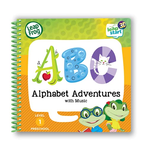 LeapFrog 460603 Alphabet Adventures Activity Book 3D, Mehrfarbig von LeapFrog