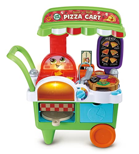 LeapFrog Build-a-Slice Pizzawagen Pretend Food Kleinkind Spielzeug 30+ Spielteile Sätze Musik & Lieder Lernen Zahlen Farben & Formen Rollenspiel Geschenk für 3 4 5 Jahre Englische Version LeapFrog Build-a-Slice Pizzawagen Pretend Food Kleinkind Spielzeug 30+ Spielteile Sätze Musik & Lieder Lernen Zahlen Farben & Formen Rollenspiel Geschenk für 3 4 5 Jahre Englische Version von LeapFrog