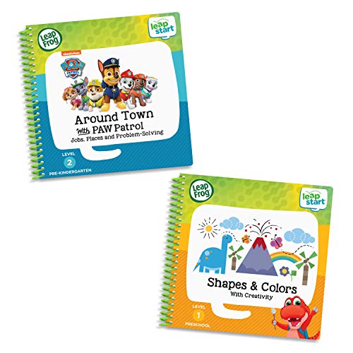 LeapFrog LeapStart 2 Book Combo Pack: Shapes & Colors & Around Town with PAW Patrol,Multicolor von LeapFrog