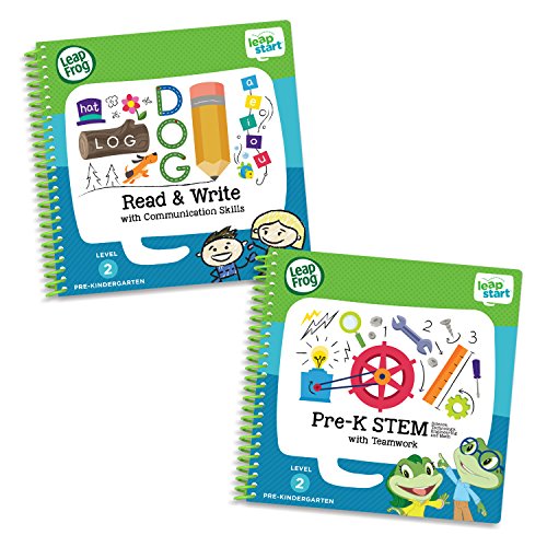 LeapFrog LeapStart Level 2 Pre-Kindergarten Activity Book Bundle with Read and Write, Pre-K STEM LeapFrog LeapStart Level 2 Pre-Kindergarten Activity Book Bundle with Read and Write, Pre-K STEM von LeapFrog